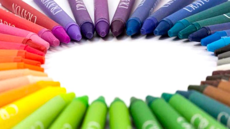 El Crayón: Una barra de cera con color